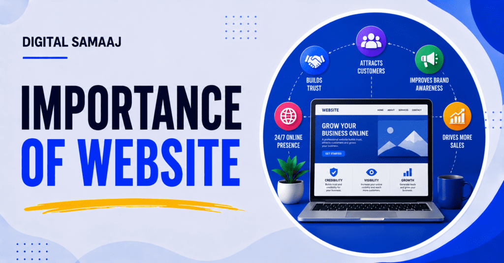 Importance of website