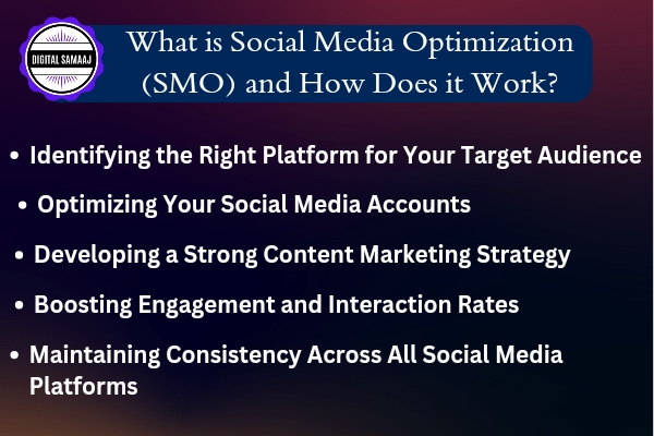 What is Social Media Optimization SMO and How Does it Work