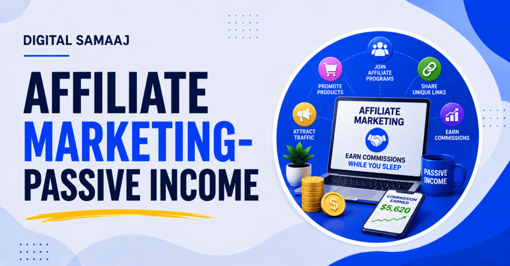 Affiliate marketing- passive income