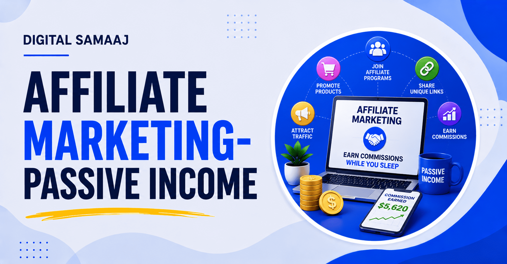 Affiliate marketing- passive income