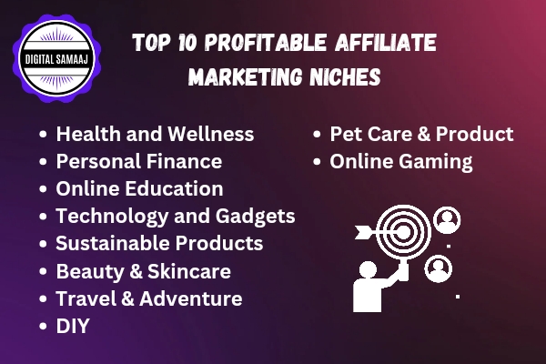 top 10 affiliate marketing niches