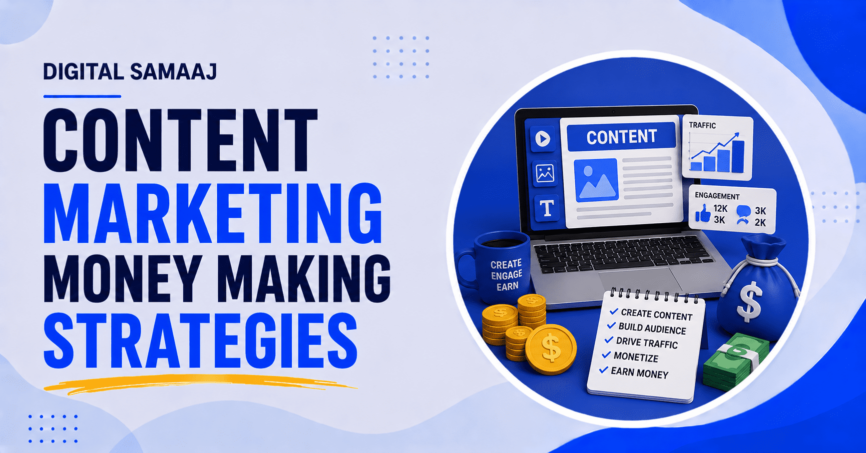 Content marketing money making strategies