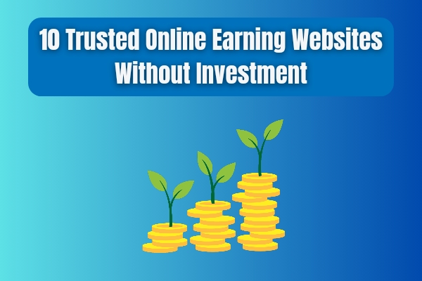 10 Trusted Online Earning Websites Without Investment