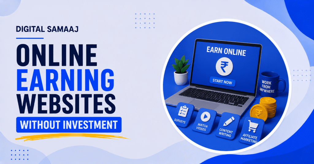 Online earning websites without investment
