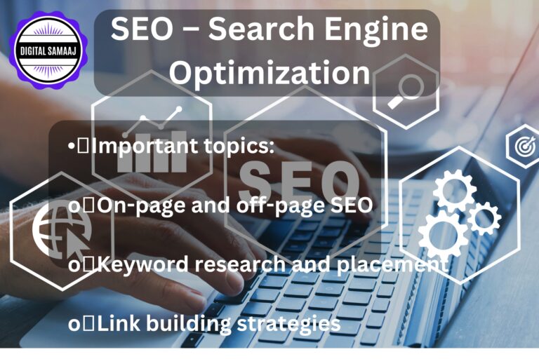 SEO – Search Engine Optimization