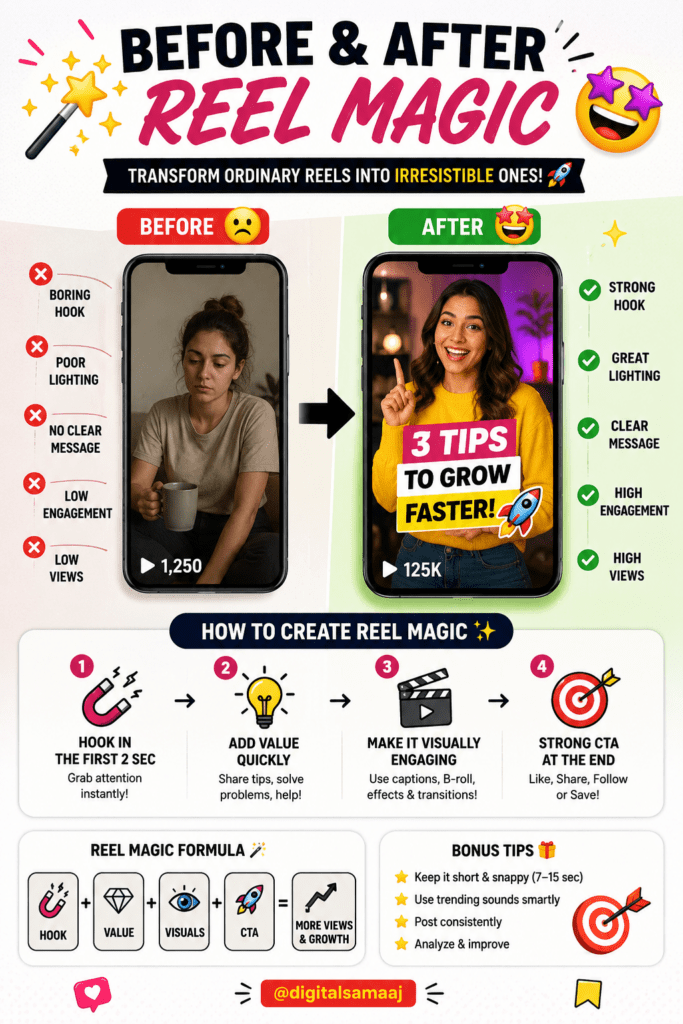 Before & After Reel Magic
