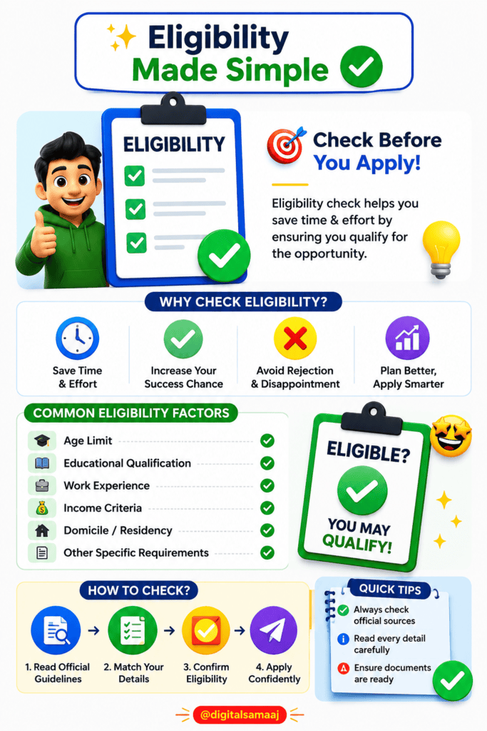 ✨ Eligibility Made Simple